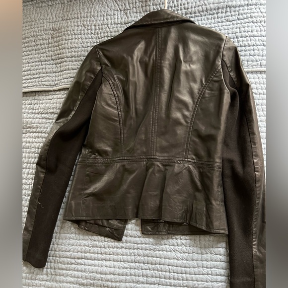 Women’s leather like jacket - XS Tall by YAS - Picture 3 of 3